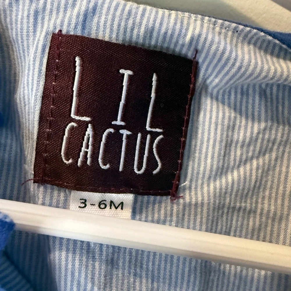 Lil. Cactus Smocked Penguins Longalls